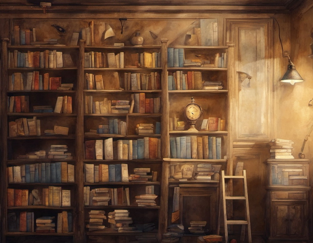 Backdrop "Library"