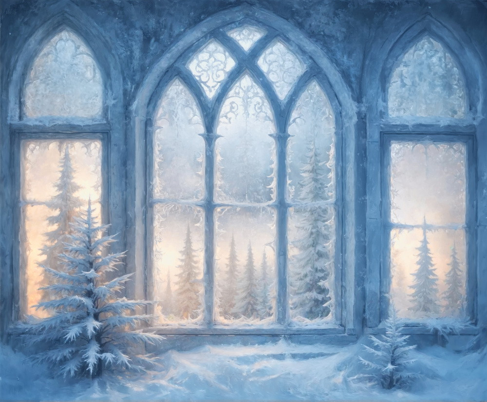 Backdrop "Snow Queen's Palace"