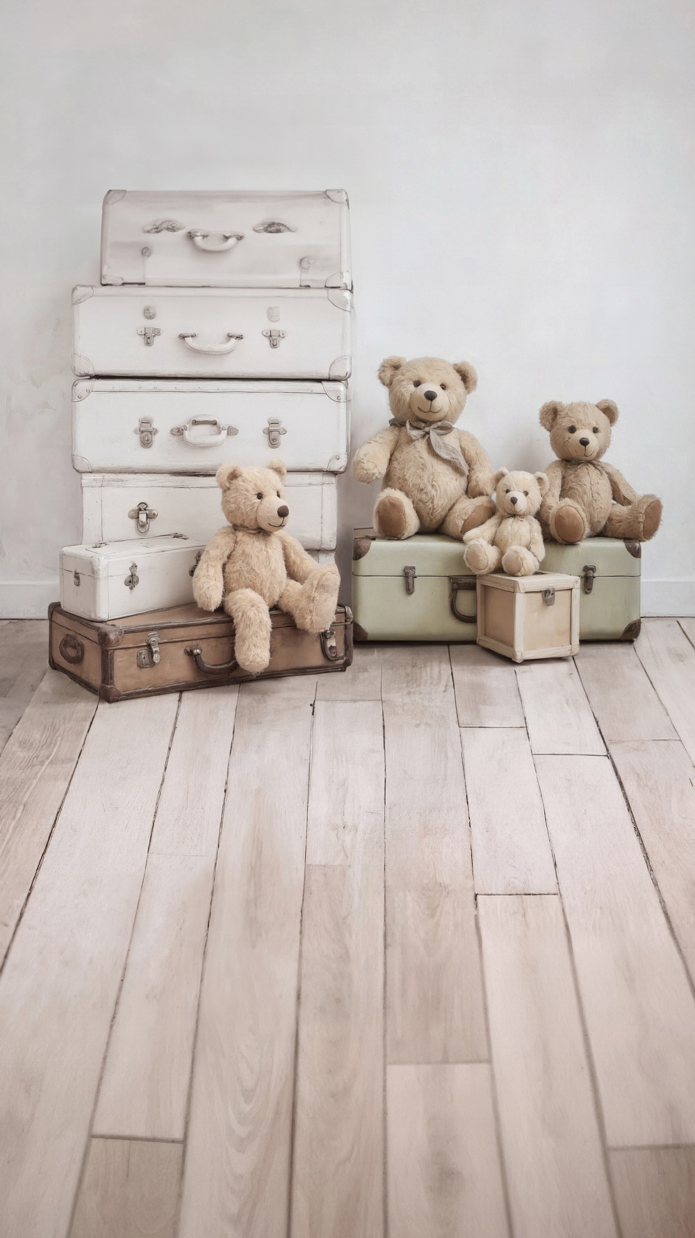 Нейрофотофон "На чемоданах..." (светлые мишки) 