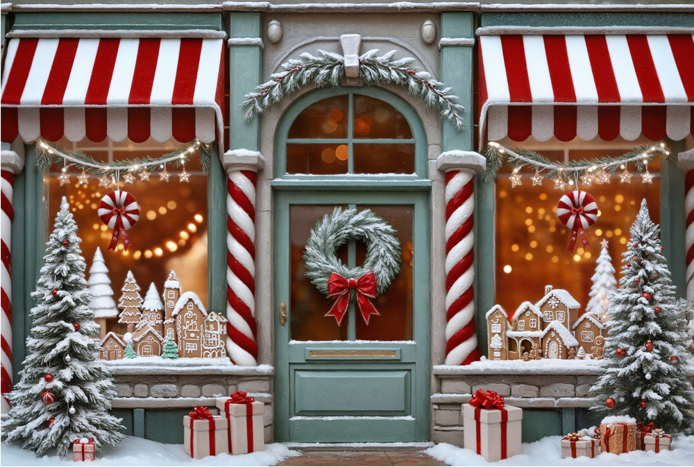 Backdrop "Sweet shop"