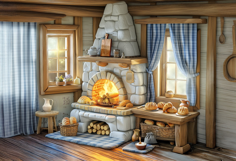 Backdrop "Bread oven"