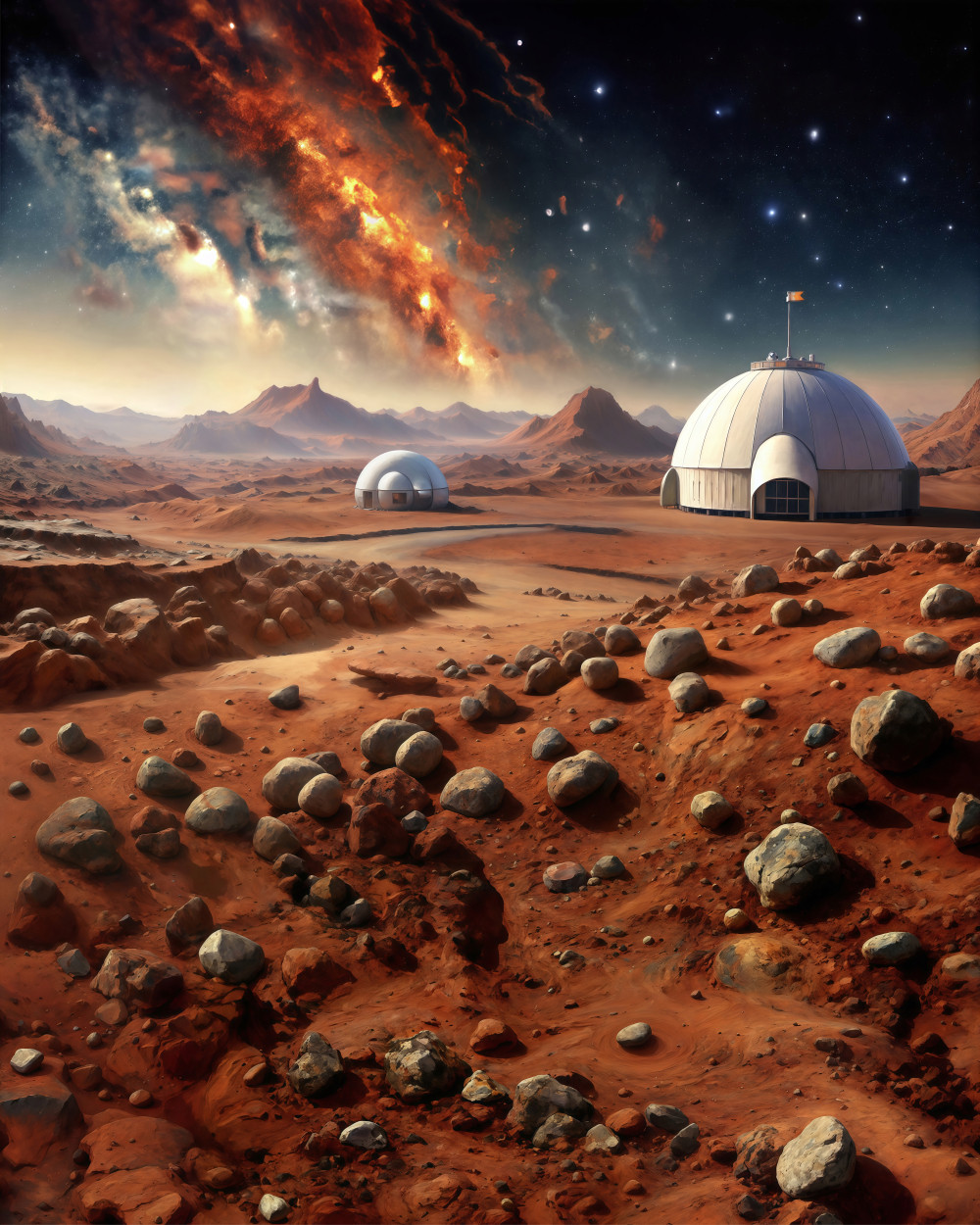 Нейрофотофон "Красная планета" стена/пол