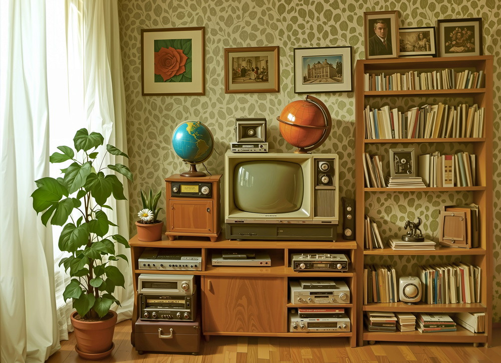 Backdrop "Soviet room"
