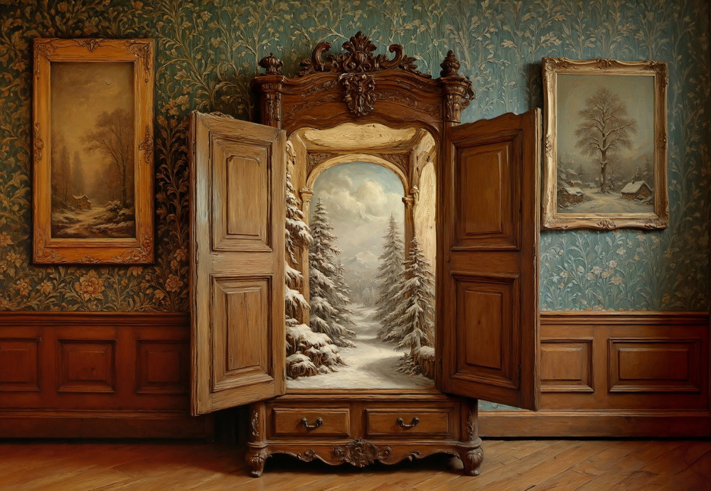 Backdrop "Doors to a fairytale"