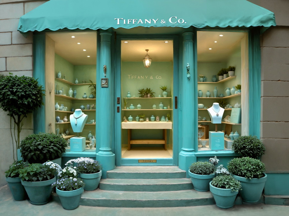 Backdrop "Tiffany & Co. "