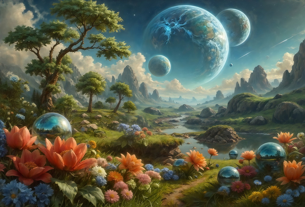Backdrop "Mystery third planet. Part 1" Backdrop "Mystery third planet. Part 1"