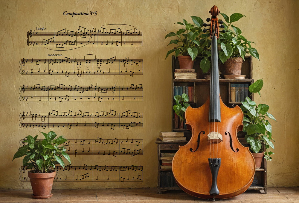 Нейрофотофон "Стена с нотами, вариант 2" Нейрофотофон "Стена с нотами, вариант 2"