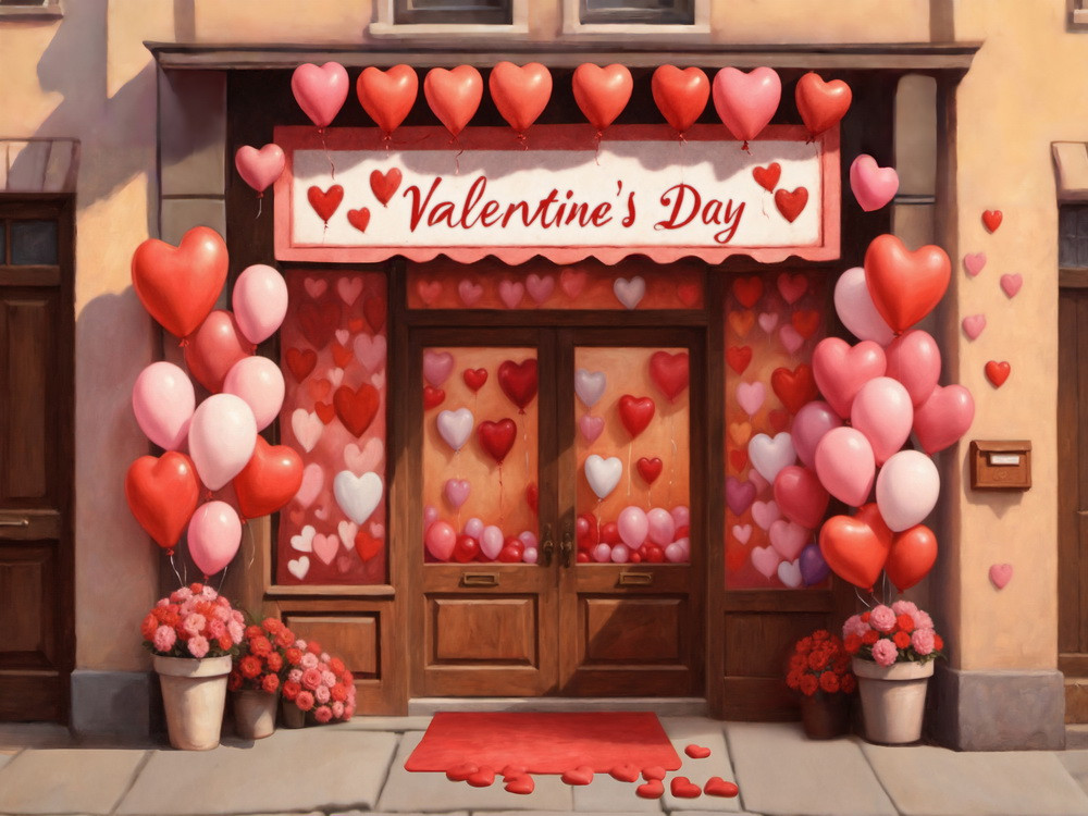 Backdrop "Valentine's Day"