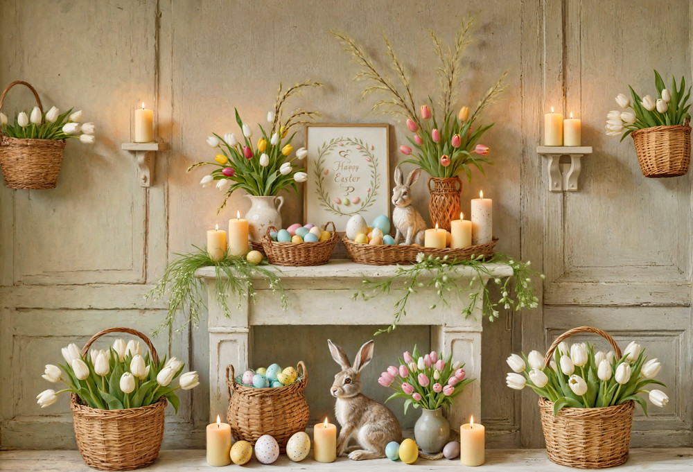 Backdrop "Happy Easter"
