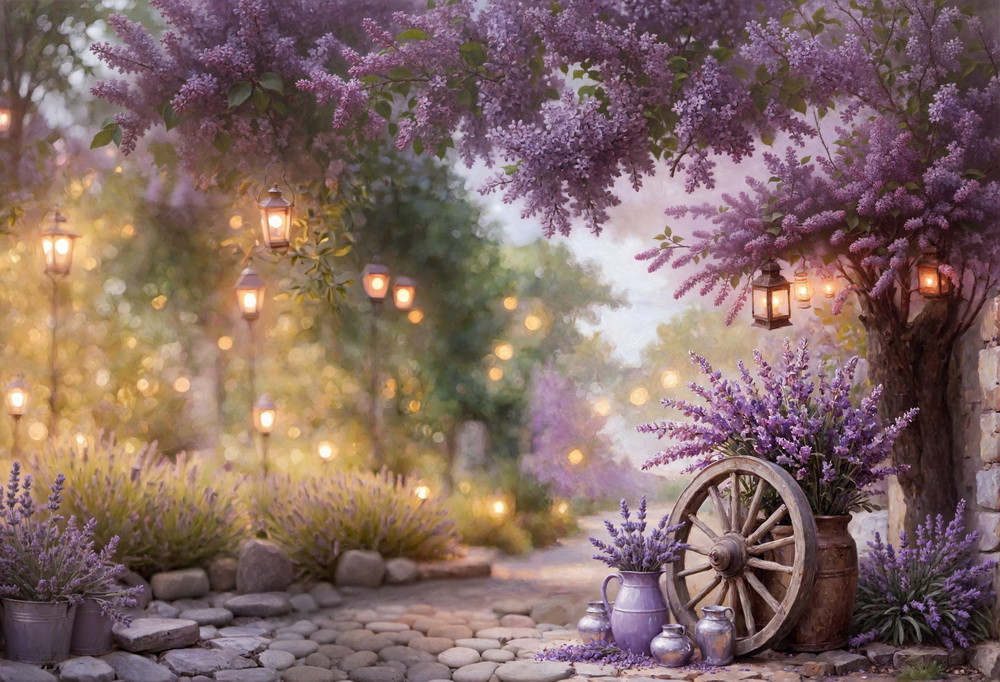 Backdrop "Liliac and lavender" Backdrop "Liliac and lavender"