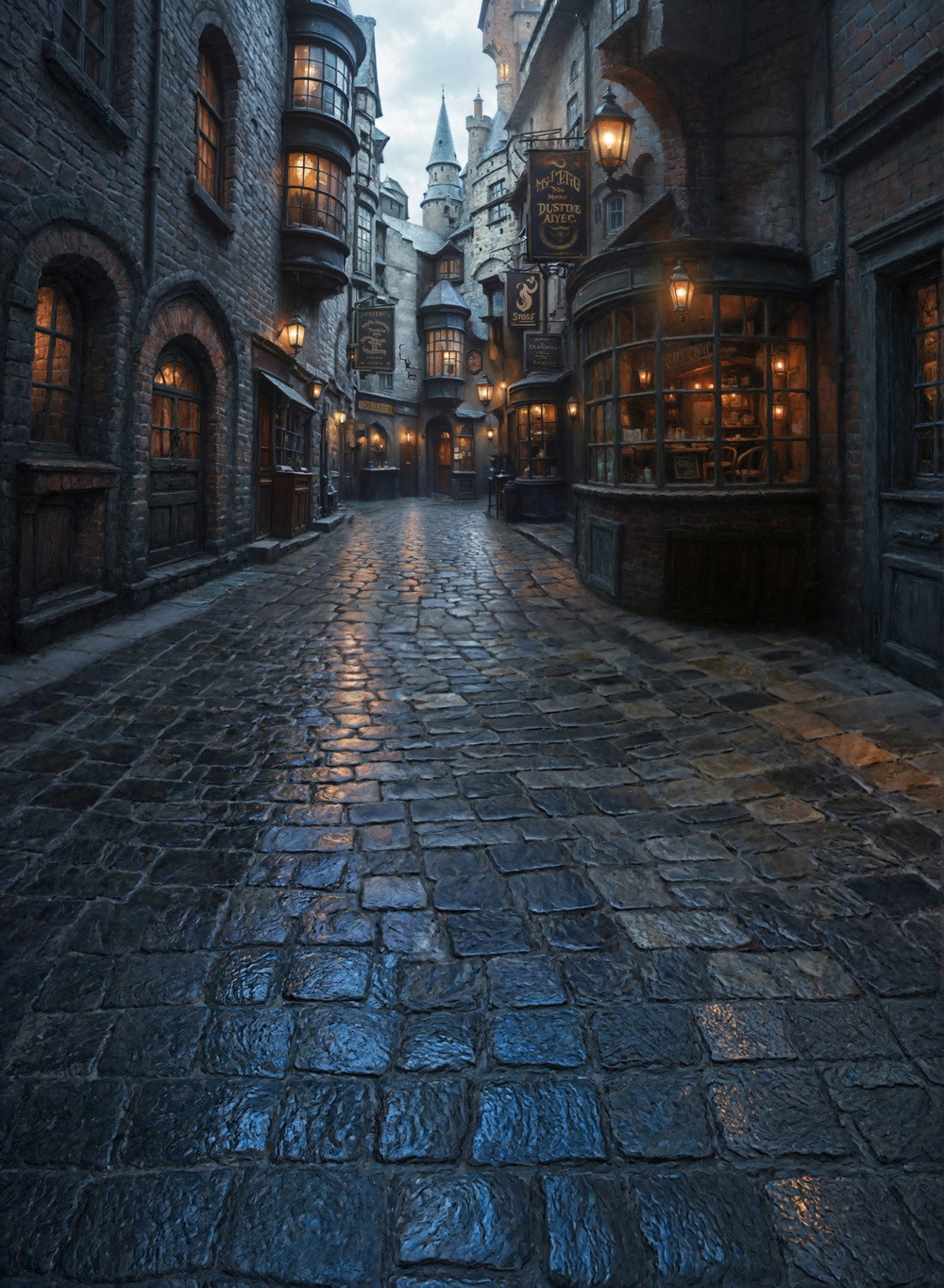 Combined backdrop "Diagon Alley ver.3.0"