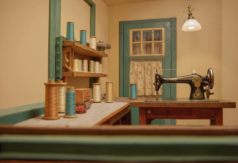 Backdrop "Sewing corner"