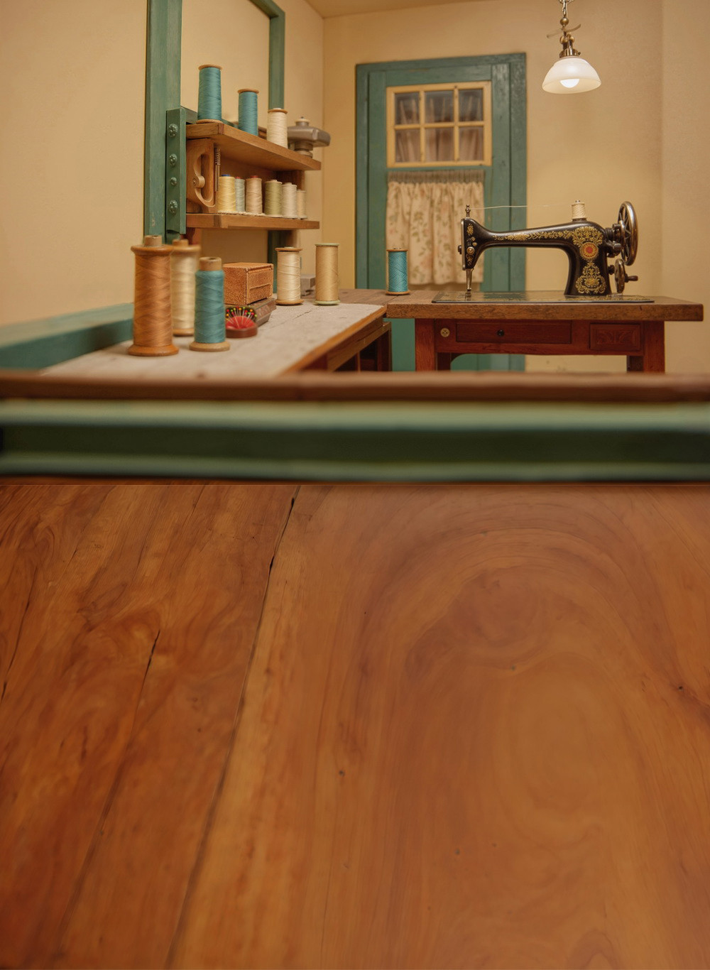 Combined backdrop "Sewing corner"