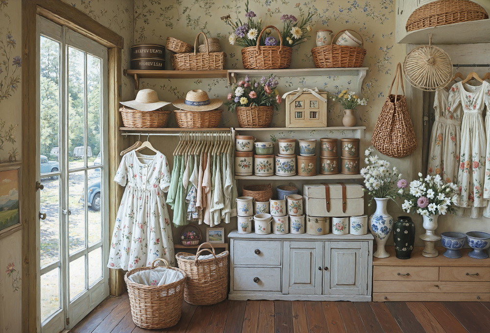 Backdrop "The spring closet"