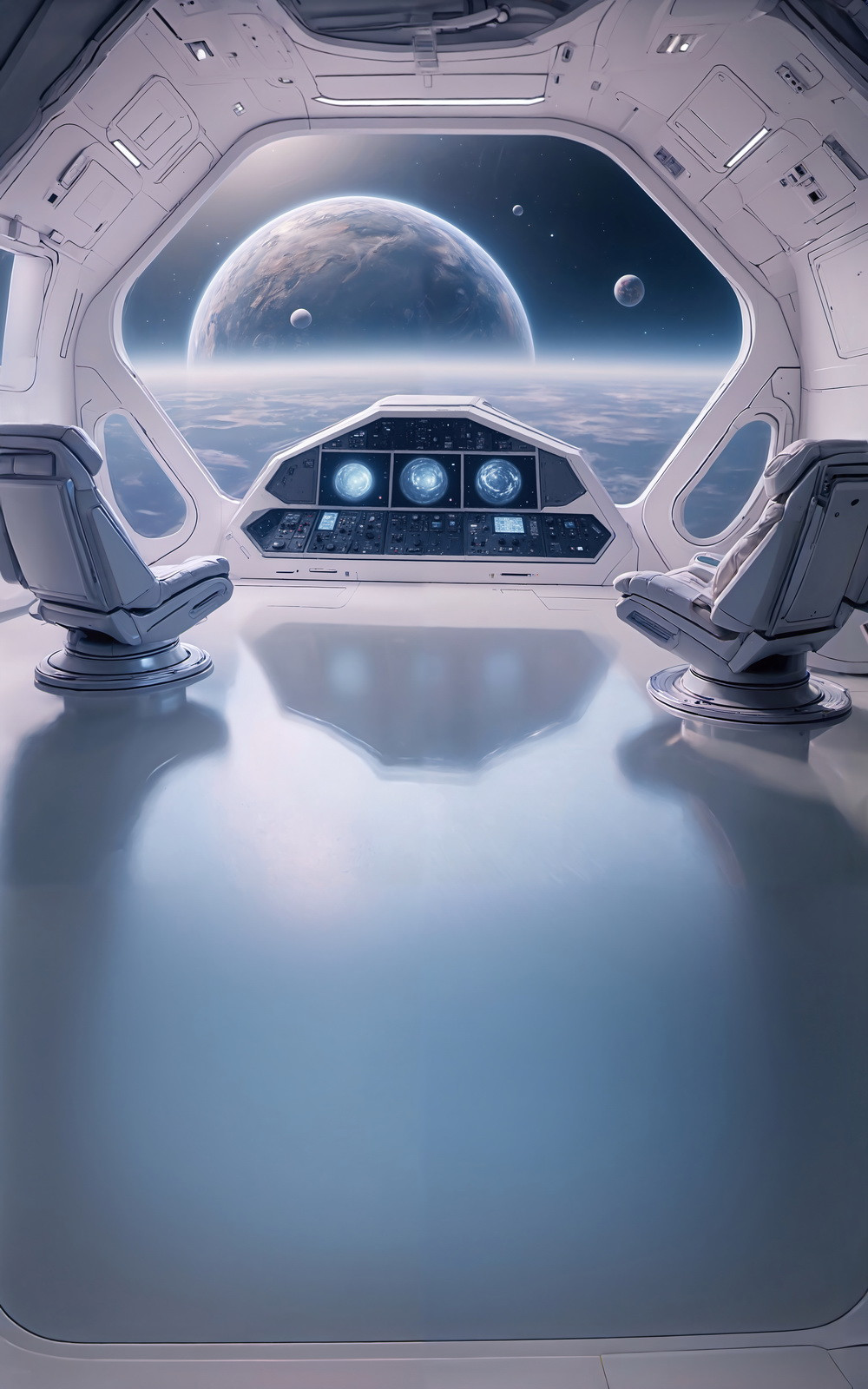 Нейрофотофон "Космический корабль" (светлый) стена/пол