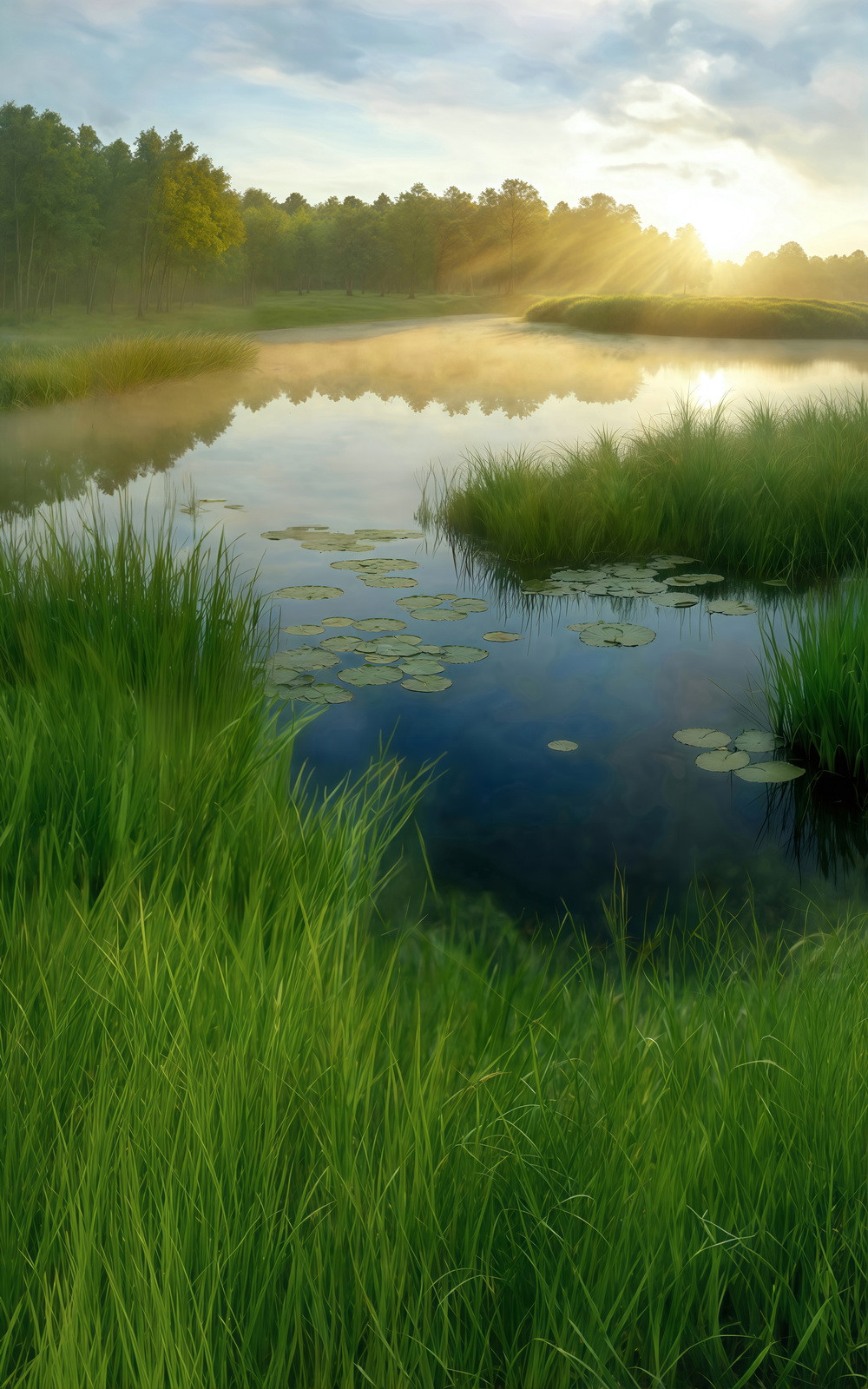 Combined backdrop "Little Swamp" 2.0