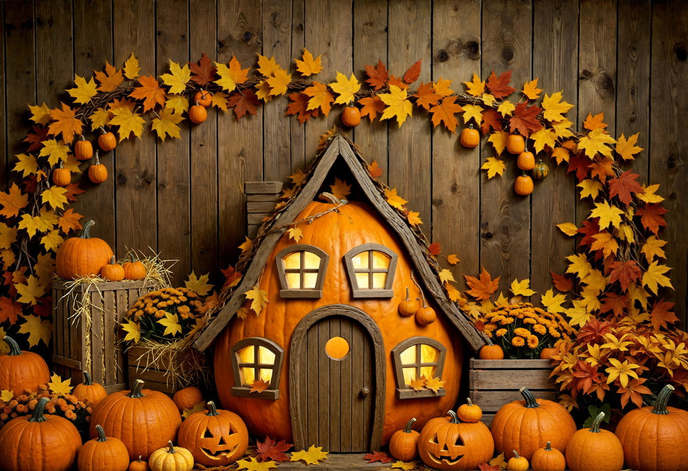 Backdrop "Pumpkin house 2.0"