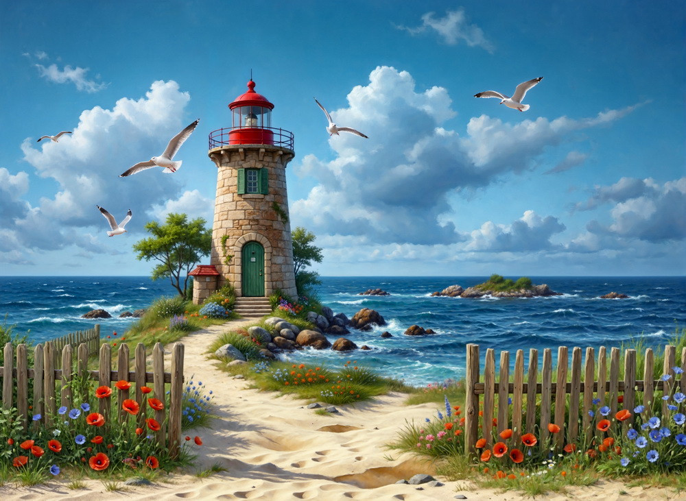 Backdrop "Lighthouse"