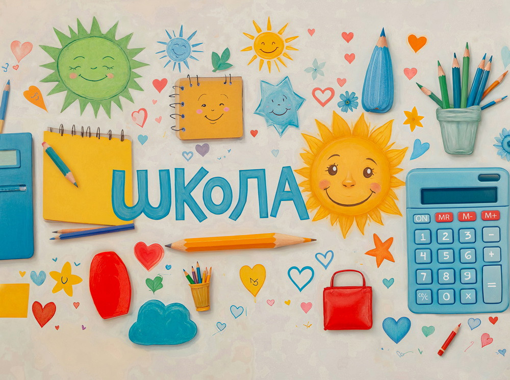 Backdrop "Sun School"