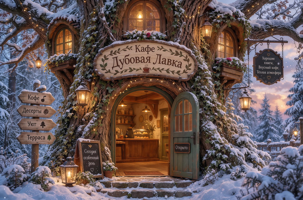 Нейрофотофон "Кафе Дубовая Лавка" Нейрофотофон "Кафе Дубовая Лавка"