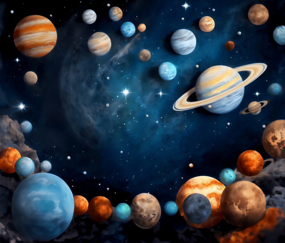 Backdrop "Planets"