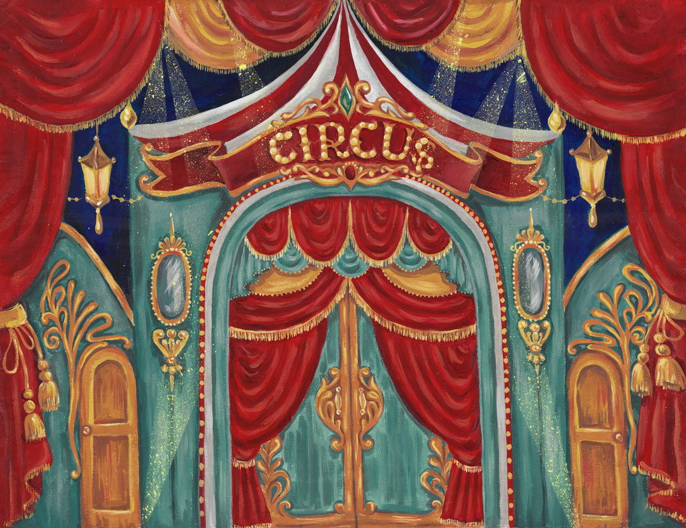 Backdrop "Circus performance"