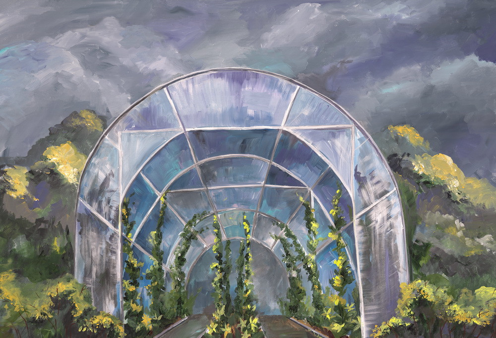 Backdrop "Greenhouse"