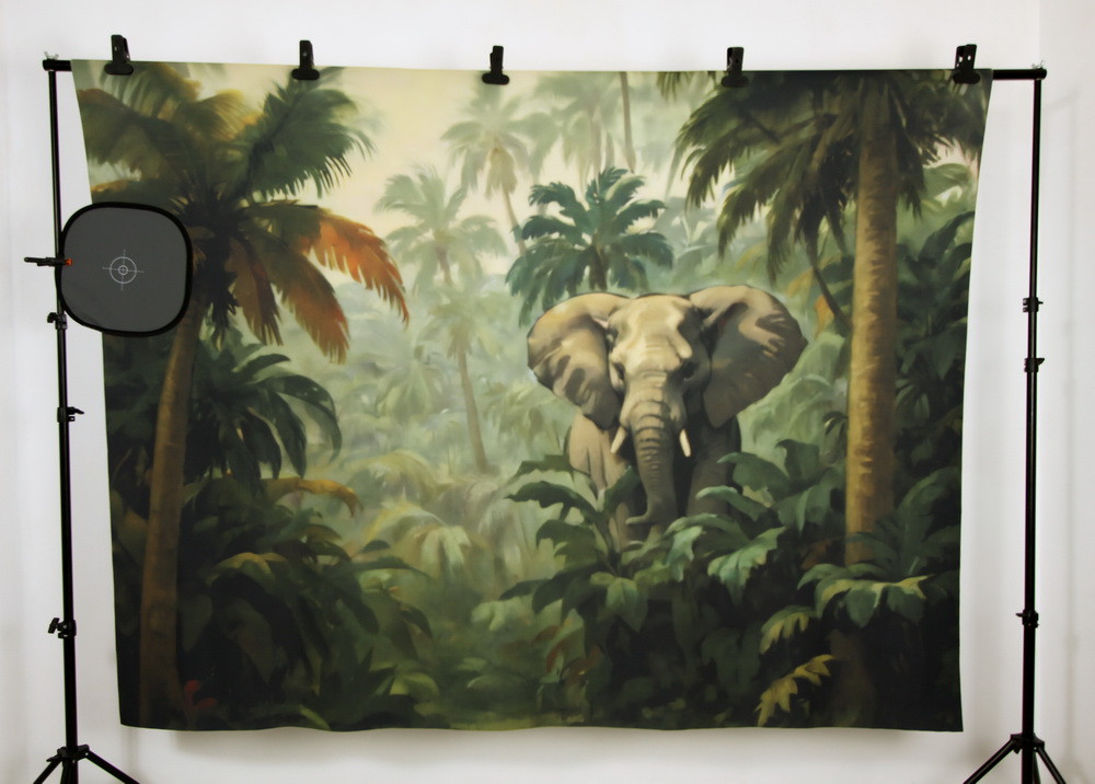 Backdrop "A wild elephant"