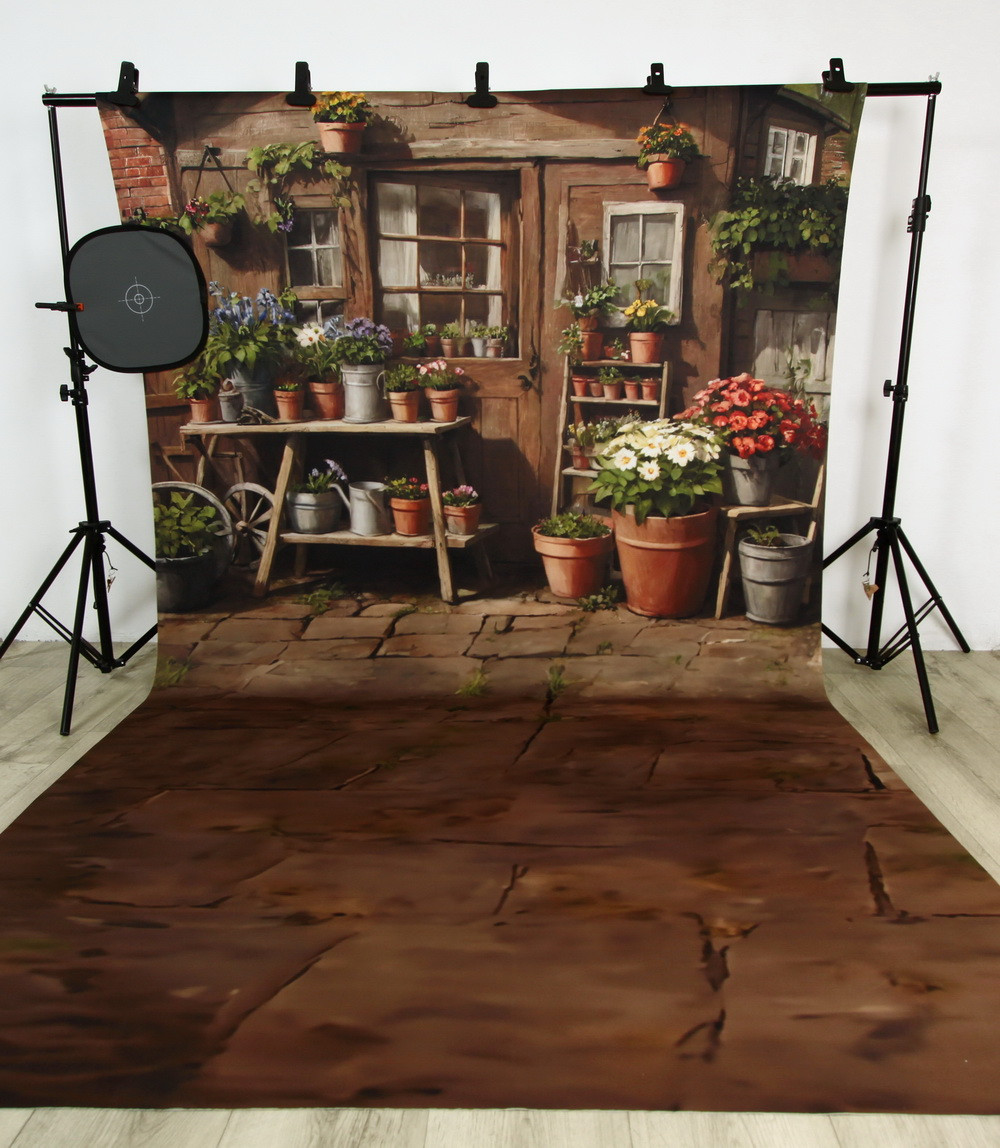 Combined backdrop "Grandma shed"