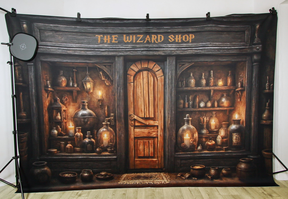 Backdrop "The wizard shop"