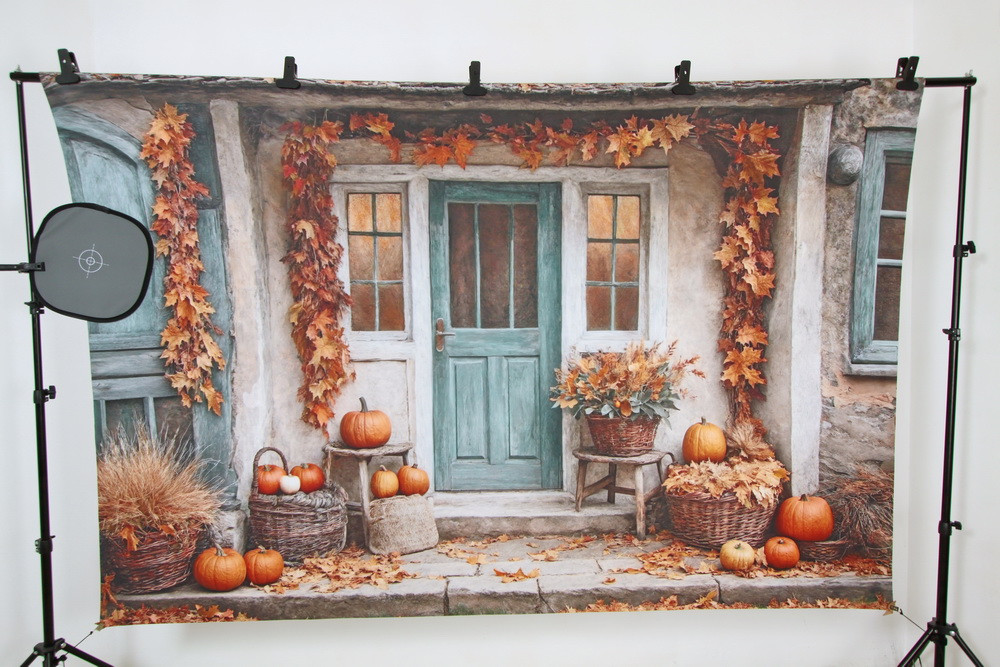 Backdrop "Autumn terrace"