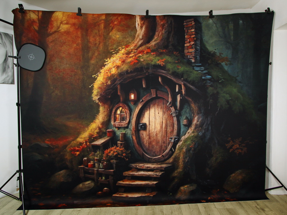 Backdrop "Hobbit house"