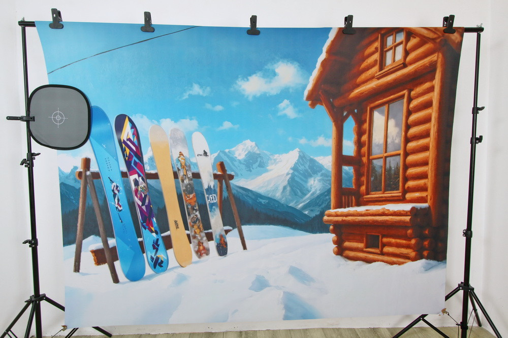 Backdrop "Snowboards"