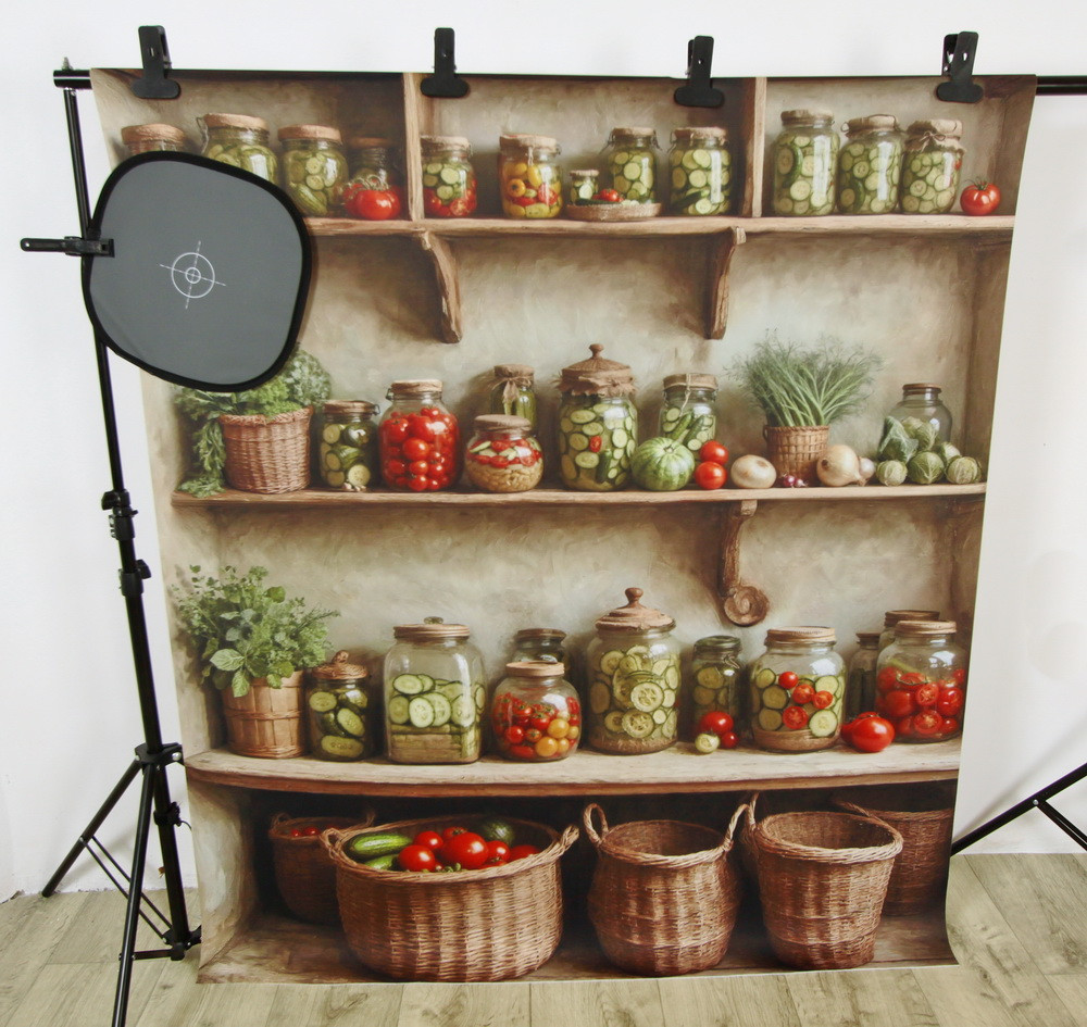 Backdrop "Light jars"