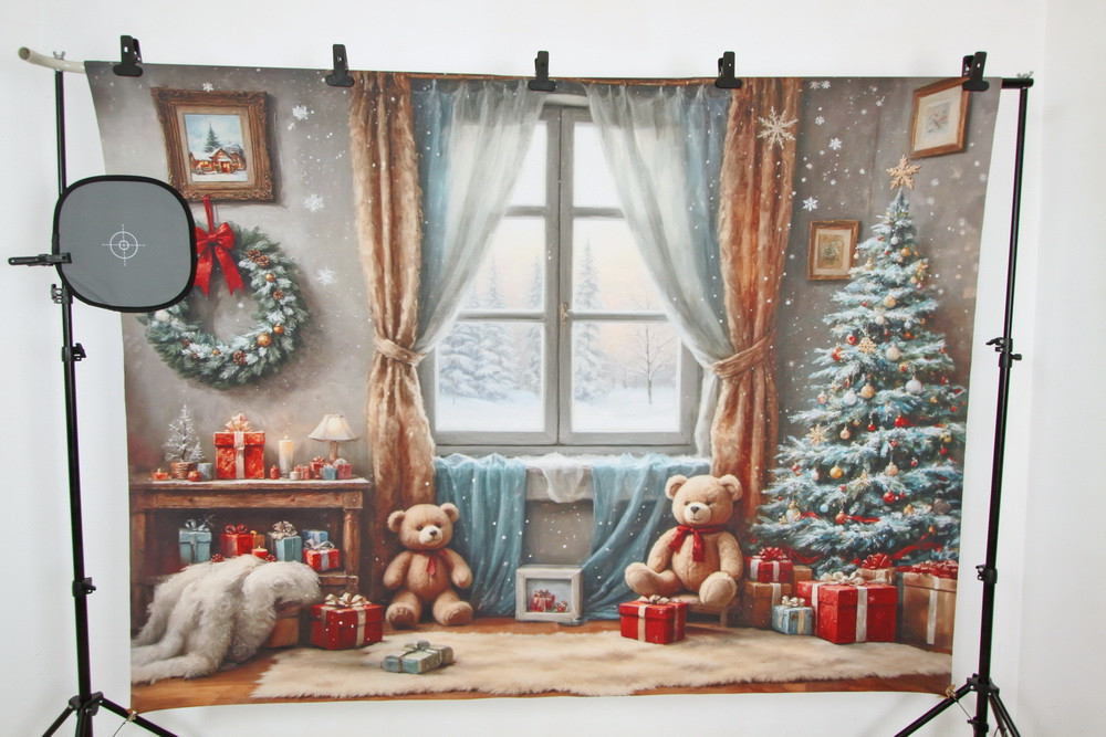 Backdrop "Snowy room"