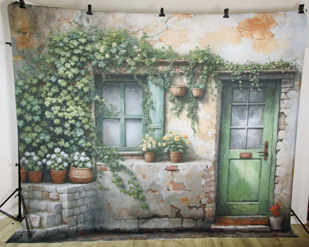 Backdrop "Italian yard"