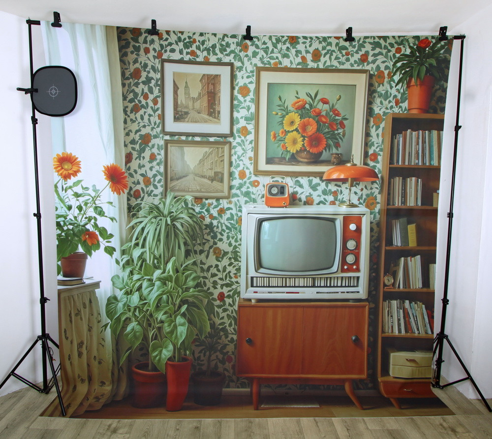 Backdrop "Soviet room"
