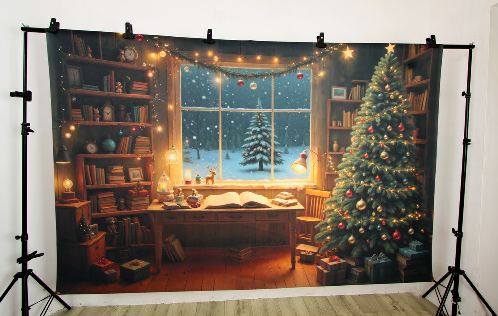 Backdrop "Xmas cosy room"