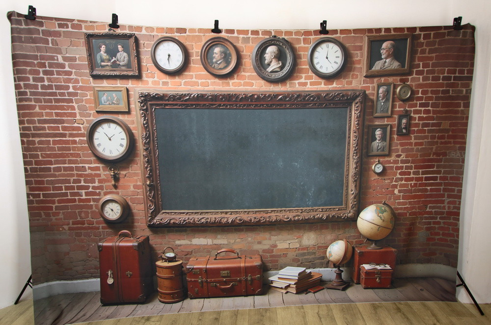 Backdrop "Geography lesson"