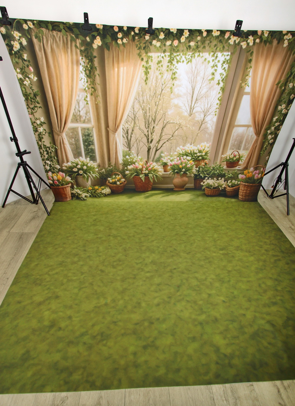 Нейрофотофон "Ясное утро (весна)" стена/пол