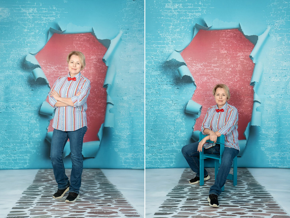 Нейрофотофон "Две стены" 