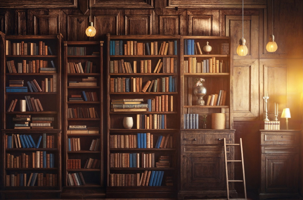 School backdrop "library" School backdrop "library"