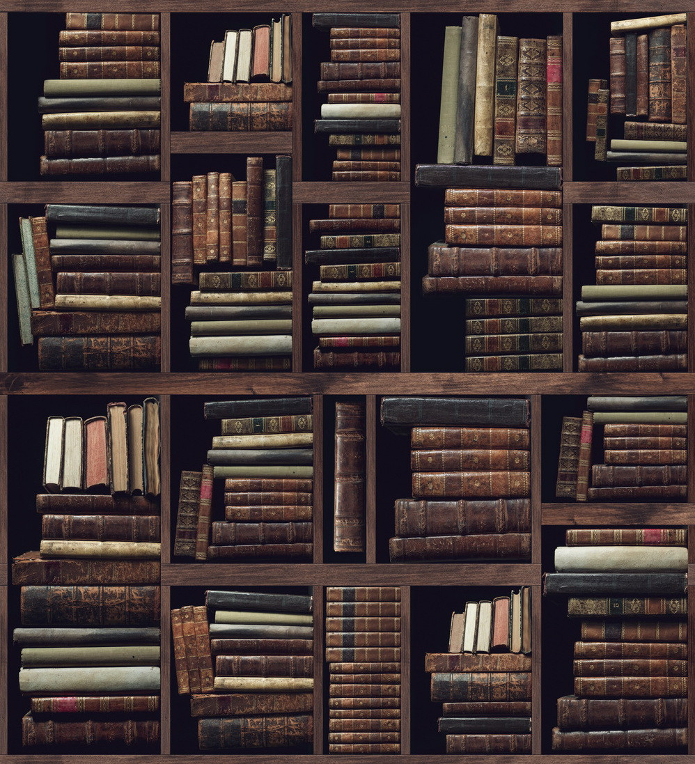 Bookshelf pattern (dark)